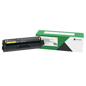 Afbeelding van Lexmark C332HY0 toner cartridge geel hoge capaciteit (origineel)