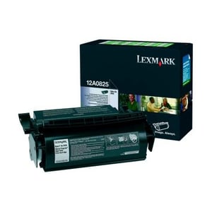 Afbeelding van Lexmark 12A0825 toner cartridge zwart (origineel)