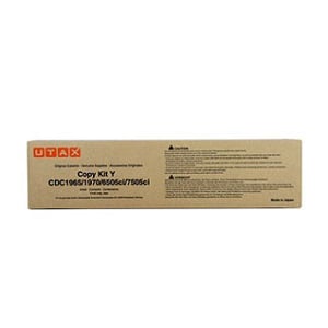 Afbeelding van Utax 656510016 toner cartridge geel (origineel)