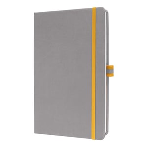 Afbeelding van Sigel SI-LS101 Linescape notitieboek | A5 | gelinieerd | 80 gr. | 88 vel | licht grijs