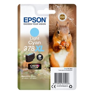 Afbeelding van Epson 378XL inktcartridge licht cyaan hoge capaciteit (origineel)