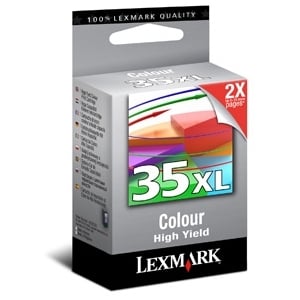 Afbeelding van Lexmark 18C0035 nr. 35 inktcartridge kleur hoge capaciteit (origineel)