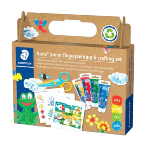 Afbeelding van Staedtler 61 C2 Noris vingerverf en knutsel set | junior