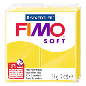 Afbeelding van Fimo 8020-10 klei soft | limoengeel | 57 gram