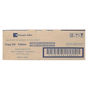 Afbeelding van Triumph-Adler 652010116 toner cartridge geel (origineel)