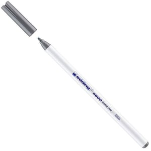 Afbeelding van Edding 4600 textielmarker | grijs | ronde punt | 1 mm