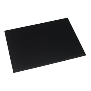 Afbeelding van Rillstab bureauonderlegger | kunststof | zwart | 65 x 52 cm