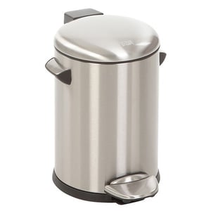 Afbeelding van EKO Belle Deluxe pedaalemmer | metaal | mat RVS | 5 liter