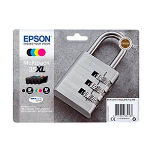 Afbeelding van Epson T3596 nr. 35XL BK/C/M/Y serie (origineel)