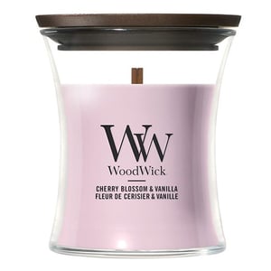 Afbeelding van Woodwick Mini Hourglass | Cherry Blossom en Vanille | 90 gram