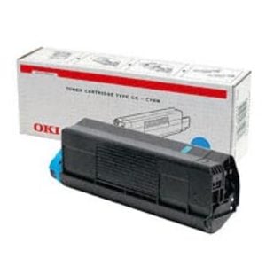 Afbeelding van OKI 43034807 toner cartridge cyaan (origineel)