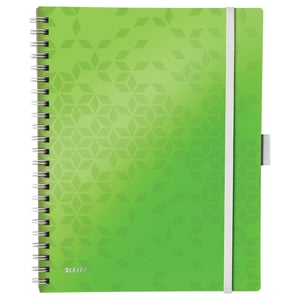 Afbeelding van Leitz 46440054 WOW be mobile book | A4 | polypropyleen | gelinieerd | groen | 80 vel