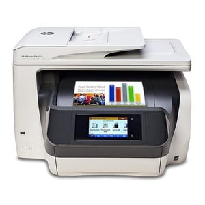 Afbeelding van HP OfficeJet Pro 8730 All-In-One (4 in 1) Inkjetprinter | A4 | kleur | Wifi (tweede kans)