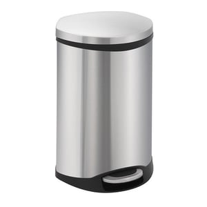 Afbeelding van EKO Shell Bin pedaalemmer | zilver | 18 liter