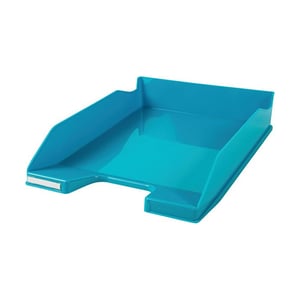 Afbeelding van Exacompta 113283D Bee Blue brievenbak | A4+ | polystyreen | turquoise | 6 stuks