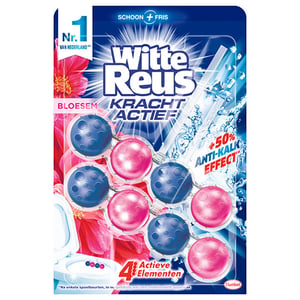 Afbeelding van Witte Reus Kracht Actief toiletblok | Bloesem | 100 gram