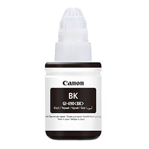 Afbeelding van Canon GI-490BK inktfles zwart (origineel)