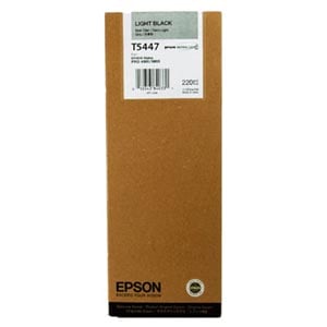 Afbeelding van Epson T5447 inktcartridge licht zwart hoge capaciteit (origineel)
