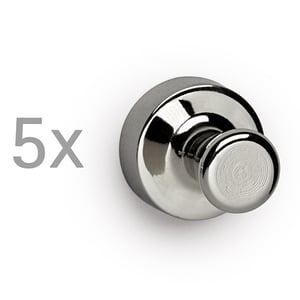 Afbeelding van Maul kegelmagneet | nikkel | 12 mm | 5 stuks