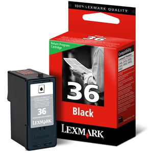Afbeelding van Lexmark 18C2130 nr. 36 inktcartridge zwart (origineel)
