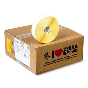Afbeelding van Zebra Z-Select 2000D label (3007207) 25mm x 76mm 12 rollen (origineel)