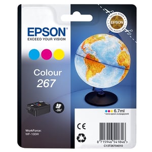 Afbeelding van Epson T267 inktcartridge kleur (origineel)