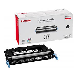 Afbeelding van Canon 711 toner cartridge zwart (origineel)