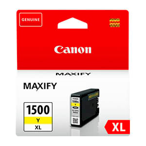 Afbeelding van Canon PGI-1500Y XL inktcartridge geel hoge capaciteit (origineel)