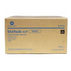 Afbeelding van Konica Minolta TN-412 (A0FP023) toner cartridge zwart (origineel)