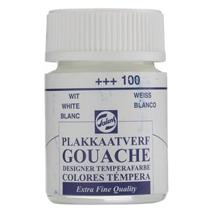 Afbeelding van Royal Talens 08161002 gouache | extra fijn | wit | 16 ml