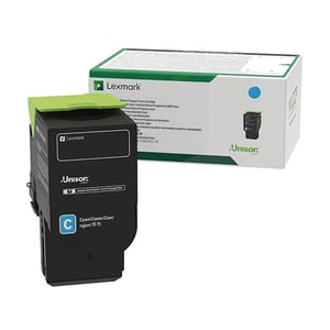 Afbeelding van Lexmark 75M2HC0 toner cartridge cyaan hoge capaciteit (origineel)