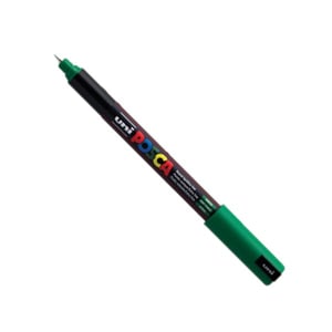 Afbeelding van POSCA PC-1MR verfmarker | donkergroen | ronde punt | 0,7 mm