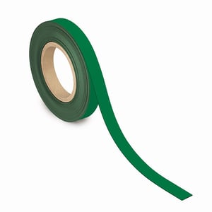 Afbeelding van Maul 6524355 magnetische etiketband | uitwisbaar | 2 cm x 10 m | groen | 1 rol