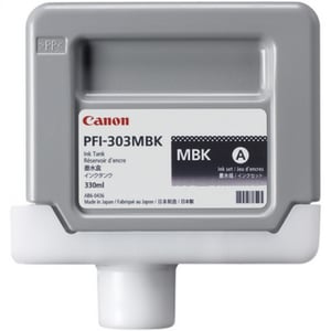 Afbeelding van Canon PFI-303MBK inktcartridge mat zwart (origineel)