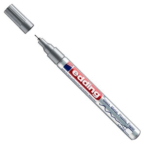 Afbeelding van Edding 780 paint marker | zilver | ronde punt | 0,8 mm