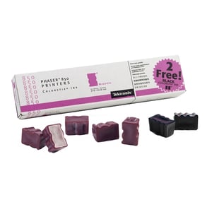 Afbeelding van Xerox 016182600 colorstix magenta 5 stuks / colorstix zwart 2 stuks (origineel)