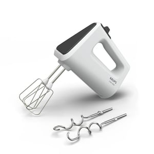 Afbeelding van Krups GN4001 handmixer | wit | inclusief gardes en deeghaken