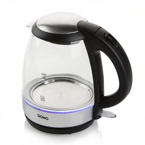 Afbeelding van Domo waterkoker | glas/RVS | 1,2 liter