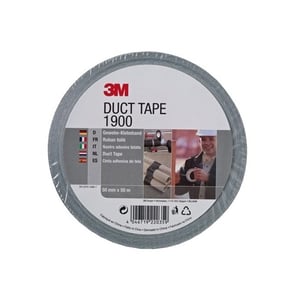 Afbeelding van 3M duct tape 1900 | zilver | 50mm x 50m