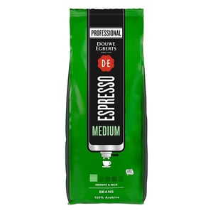 Afbeelding van Douwe Egberts Espresso Medium koffiebonen | 1 kg