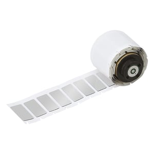 Afbeelding van Brady M71EP-8-7593-SL gelamineerde polyester labels zilver | 48,00 mm x 19,00 mm (origineel)