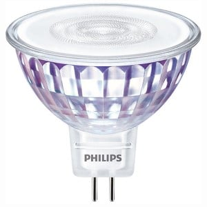 Afbeelding van Philips GU5.3 LED-spot | 7W (50W) | warm wit | glas
