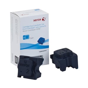 Afbeelding van Xerox 108R00995 solid inkt cyaan 2 stuks (origineel)