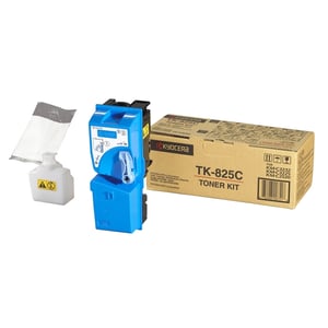 Afbeelding van Kyocera TK-825C toner cartridge cyaan (origineel)