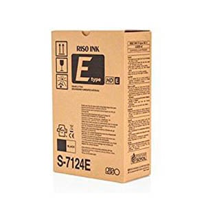Afbeelding van Riso S-7124E inktcartridge zwart (origineel)
