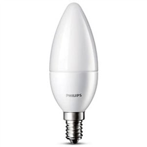 Afbeelding van Philips E14 LED-lamp | 3.5W (25W) | mat | warm wit | kaarsmodel