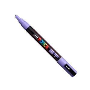 Afbeelding van POSCA PC-3M verfmarker | lila | ronde punt | 0,9 - 1,3 mm