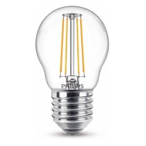 Afbeelding van Philips E27 LED-lamp | 4.3W (40W) | warm wit | kogelmodel