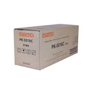 Afbeelding van Utax PK-5018C (1T02TWCUT0) toner cartridge cyaan (origineel)