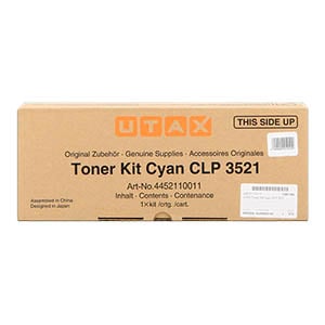 Afbeelding van Utax 4452110011 / CLP 3521 toner cartridge cyaan (origineel)